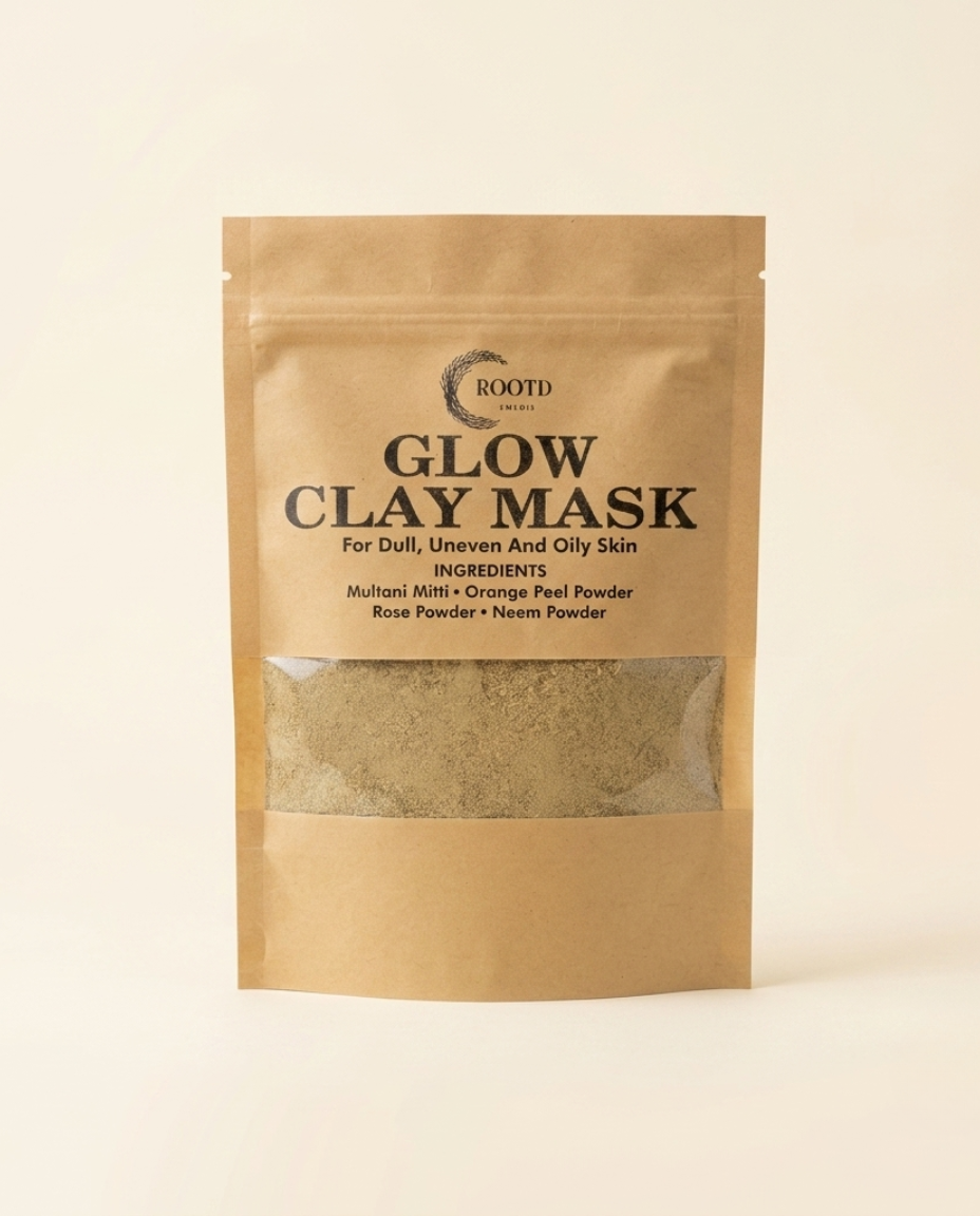 Glow Clay Mask – Oil Control Herbal Clay Mask