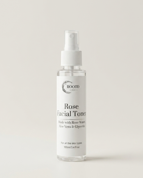 Rose Facial Toner – Rose Water, Aloe Vera & Glycerin