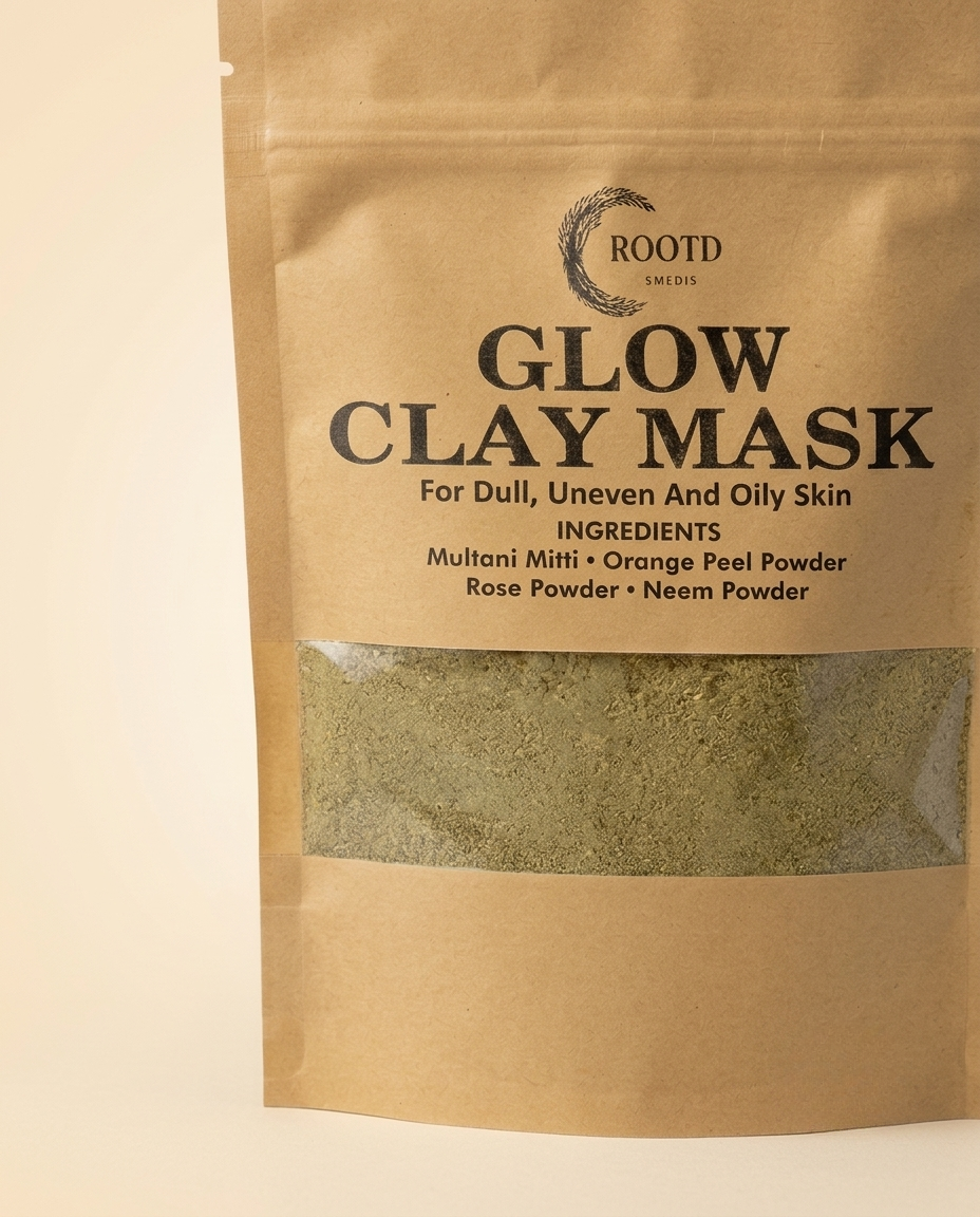 Glow Clay Mask – Oil Control Herbal Clay Mask